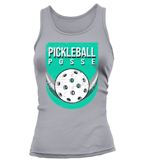 Retro Vintage Pickleball Posse For Pickers Tank top Woman