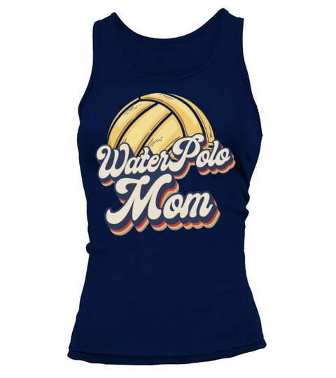 Water Polo Mom Retro Vintage Water Tank top Woman