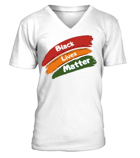 Black Lives matter V-Neck T-shirt