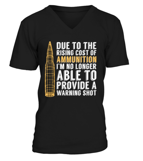 Gunsmith Due To The Rising Cost Shooter Gunsmiths V-Neck T-shirt