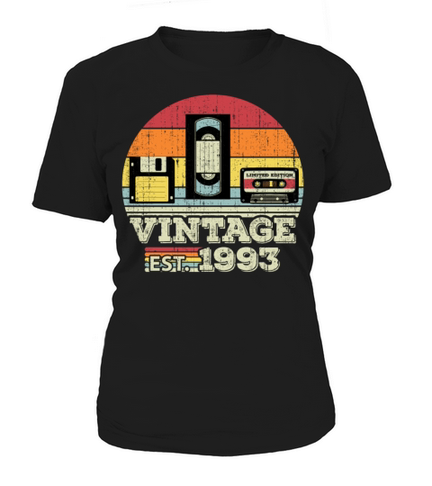 30 Year Old Vintage 1993 30th Birthday Gift Women's T-Shirt