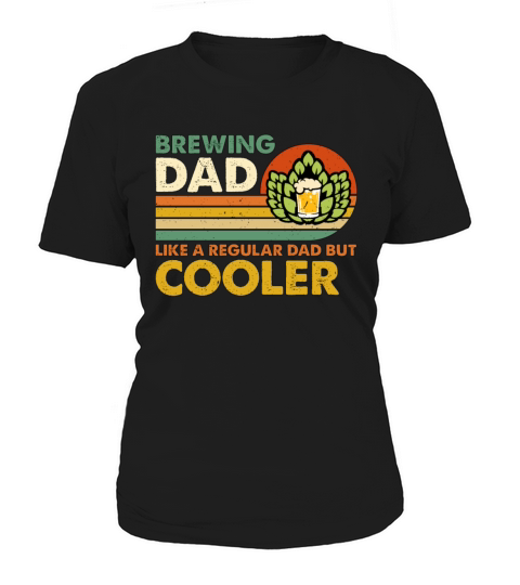 Beer Brewing Dad Like Retro Craft Beer Home Brewer Women's T-Shirt