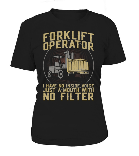 Certified Forklift Truck Operator Women's T-Shirt