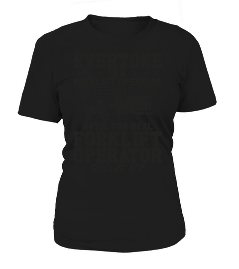 Certified Forklift Truck Operator Women's T-Shirt