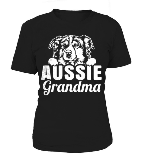 Cute AUSSIE dog for pet lover grandma or mom Women's T-Shirt
