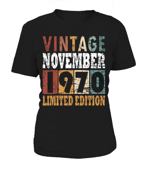 gift november 1970 birth month Women's T-Shirt