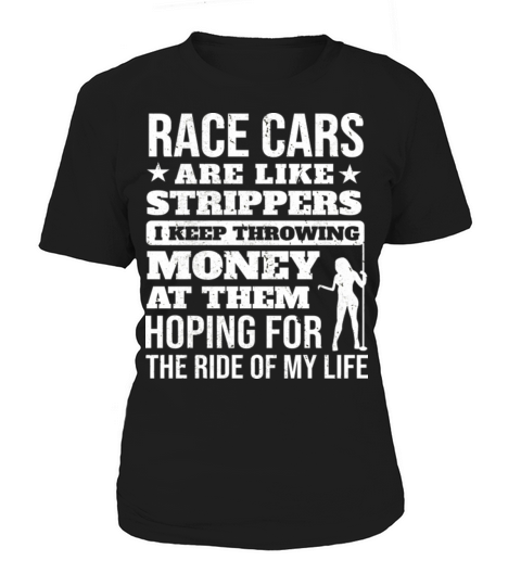 Race Dar Driver And Crew Stock Car Demolition Women's T-Shirt
