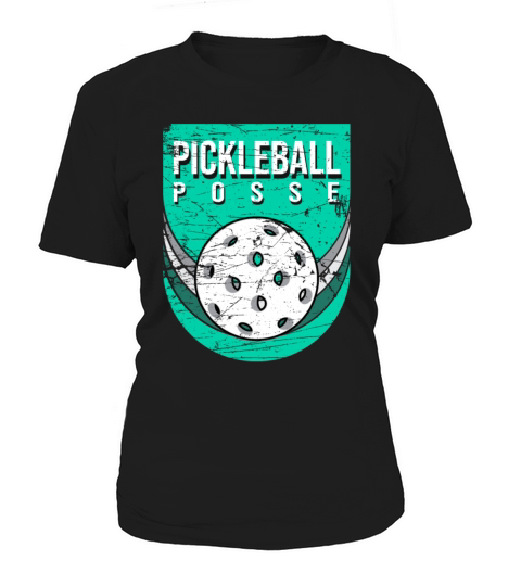Retro Vintage Pickleball Posse For Pickers Women's T-Shirt