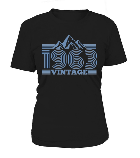 Vintage 1963 Birthday Retro Look Women's T-Shirt
