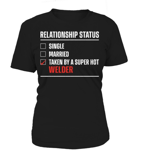 Welder Welding Girlfriend Vintage Women's T-Shirt