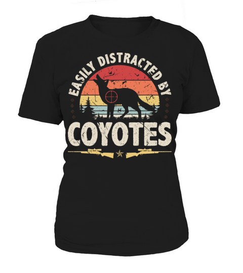 Yote Hunting Vintage Coyote Hunter Women's T-Shirt