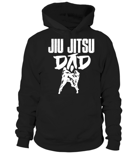 Jiu-Jitsu Dad BJJ Father Martial Arts MMA Jujitsu Hoodie Unisex