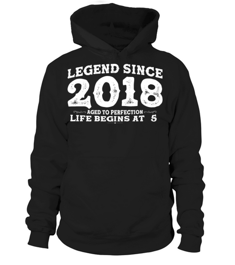 Legend Since 2018 5 Year of Perfection - 5th Hoodie Unisex