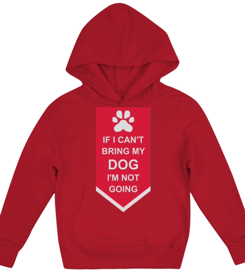 bring my dog quote Kids Hoodie