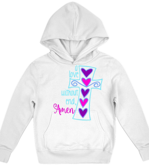 Christian Valentine Day Love Without1509 Kids Hoodie