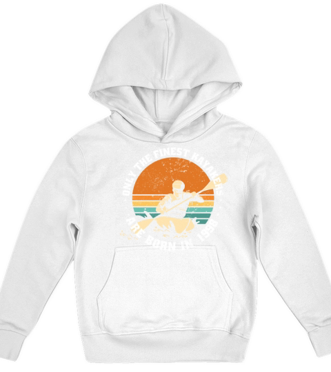 Kayak-Rafting KAYAKER Vintage 1998 Birthday Kids Hoodie