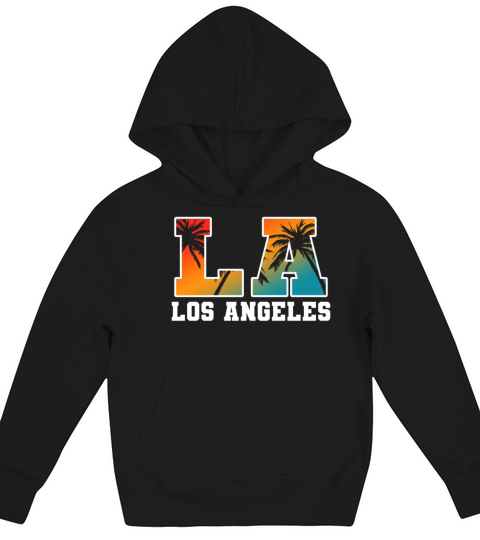 Los Angeles LA California Gift Kids Hoodie