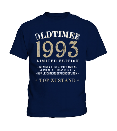 30th Birthday Vintage 1993 Kids T-Shirt