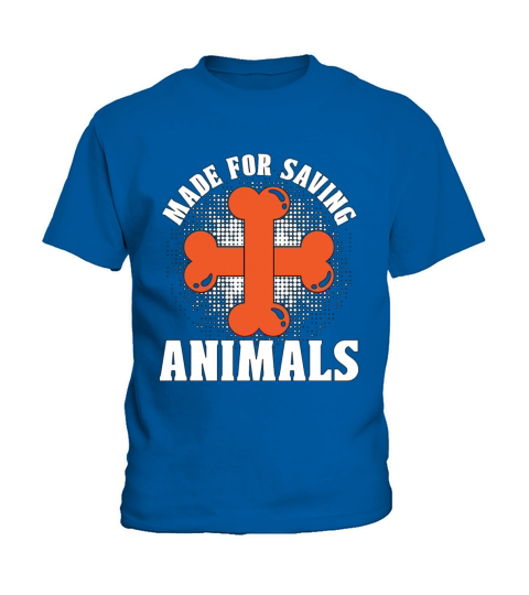 Animal Welfare Made For Saving Adopt Animal Worker Kids T-Shirt