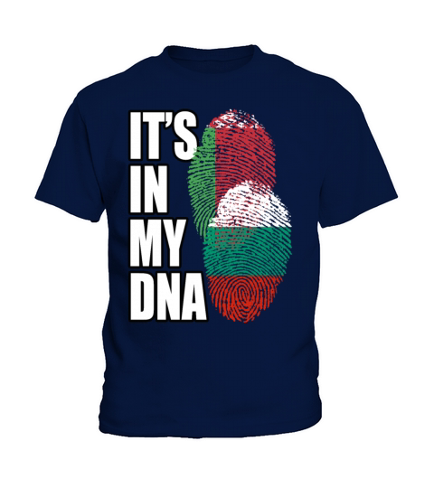Bulgarian And Belarusian Mix Heritage DNA Flag Kids T-Shirt