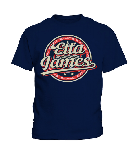 Graphic Aesthetic Etta Proud Name Circle Vintage Kids T-Shirt