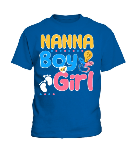 Pink or Blue Nana Loves You Best Grandma Ever Kids T-Shirt