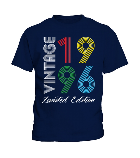 Vintage 1996 Vintage Birthday Retro Vintage Kids T-Shirt