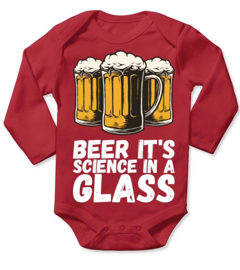 Drink Beer Beer Drinking Long Sleeve Baby One-Piece