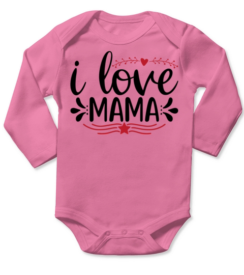 Happy Valentine Day stickers108 Long Sleeve Baby One-Piece