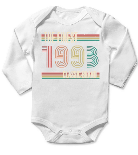 ST 1993 The finest classic brand Long Sleeve Baby One-Piece