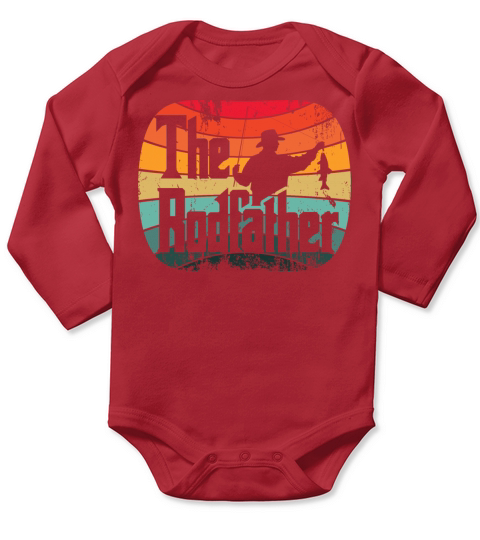 Vintage The Rod Father Long Sleeve Baby One-Piece