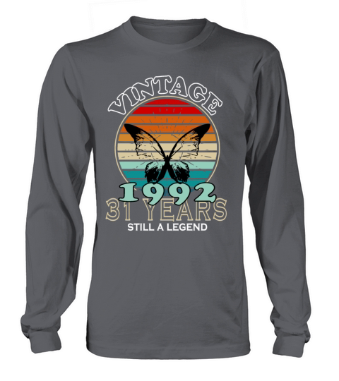 1992 Vintage Birthday Present Long sleeved Unisex