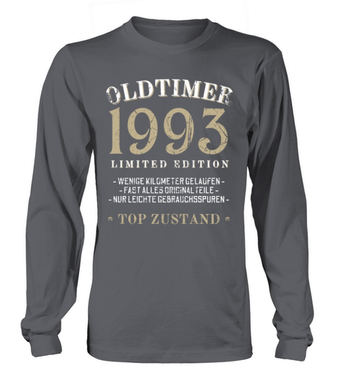 30th Birthday Vintage 1993 Long sleeved Unisex