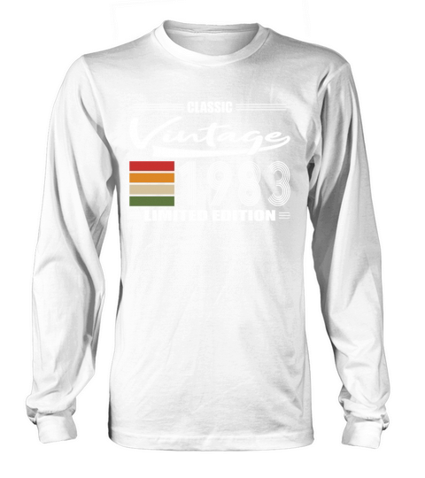 40th birthday classic 1983 vintage 1983 Long sleeved Unisex