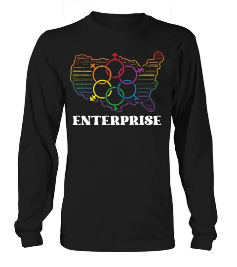 Enterprise Pride Flag Pride Month LGBTQ Flag LGBT Long sleeved Unisex