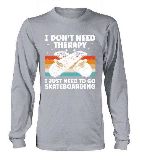 Funny Skateboarding Design For Skateboarder Cool Long sleeved Unisex