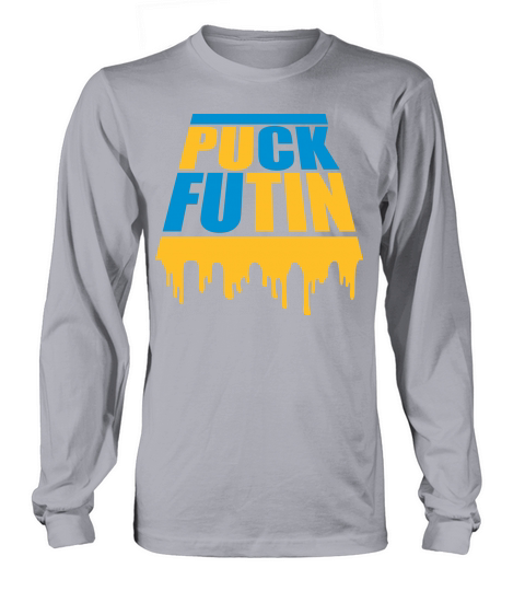 puck futin logo design Long sleeved Unisex