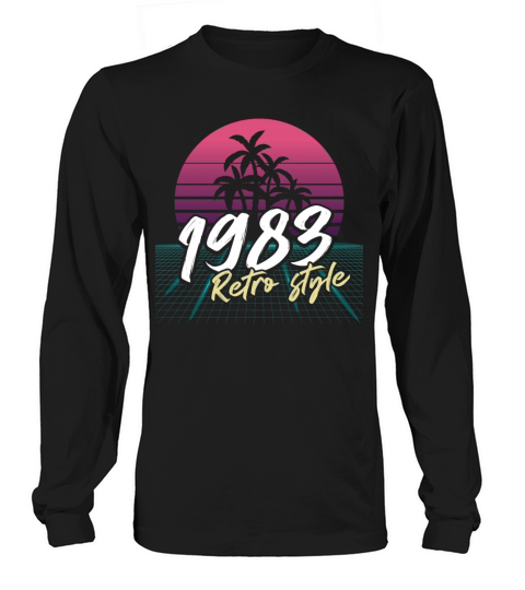 SW 1983 retro style Long sleeved Unisex