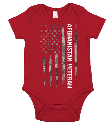 Afghanistan veteran Short Sleeve Baby One-Piece