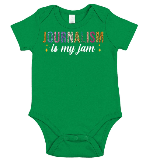 Journalism is my Jam Short Sleeve Baby One-Piece