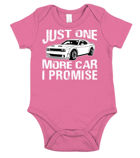 Just One More Car I Promise Short Sleeve Baby One-Piece