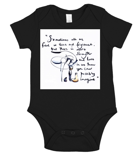 Sometimes all we feel is Tired Short Sleeve Baby One-Piece