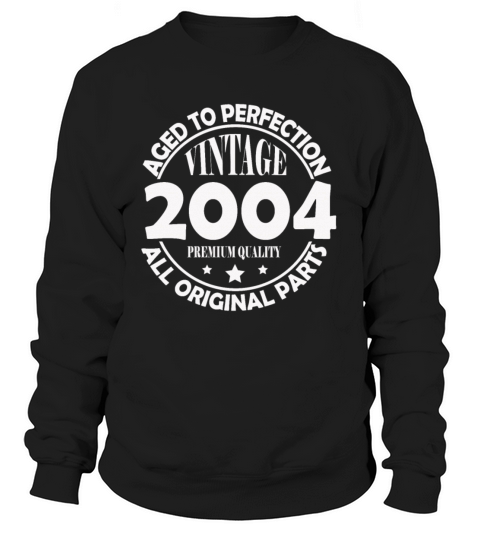 2004 vintage vintage retro birthday gift Sweatshirt Unisex