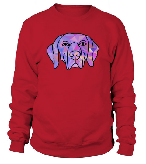Colorful Weimaraner Sweatshirt Unisex