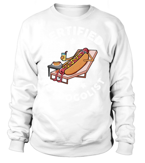 Cool Hot Dog Design For Men Women Boys Sausage Hot Sweatshirt Unisex