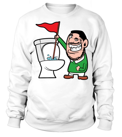 Golf Toilet Player Golfer Sports Game Sweatshirt Unisex