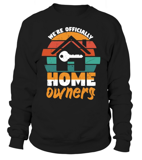 Home Owners Vintage Distressed Key Sweatshirt Unisex