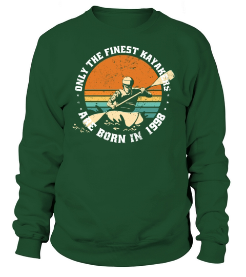 Kayak-Rafting KAYAKER Vintage 1998 Birthday Sweatshirt Unisex