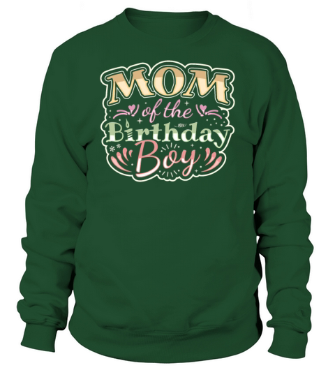 MOM OF THE BIRTHDAY BOY - BIRTHDAY PARTY Sweatshirt Unisex