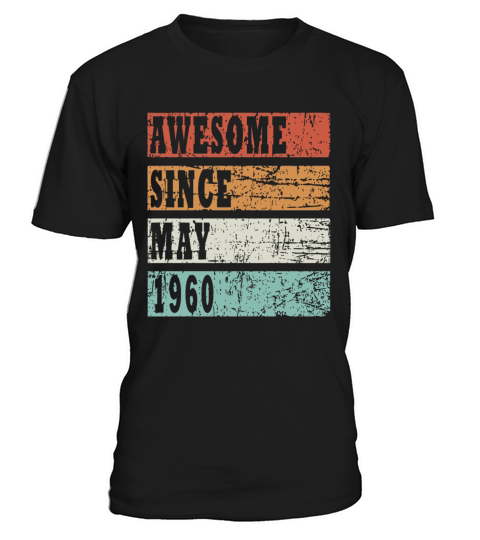 1960 vintage born in May gift T-Shirt Unisex